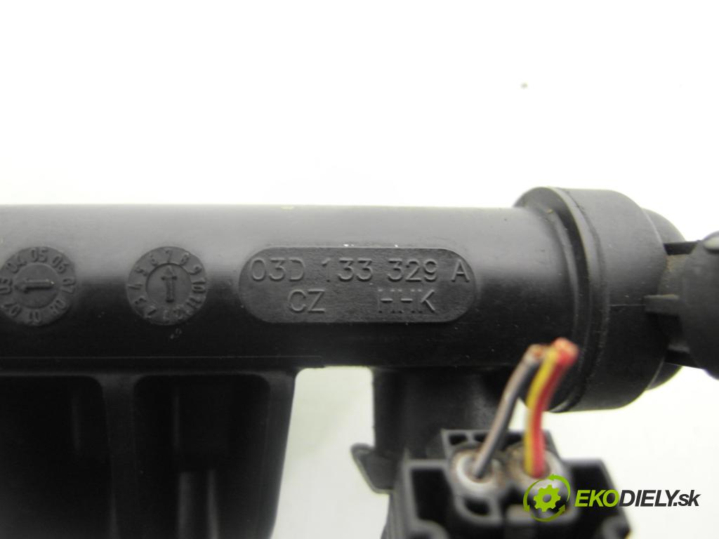 SKODA FABIA I (6Y2) HB 2003 40,00 1.2 6V 54 - AWY 1198,00 lišta vstřikovací 03D133329A ; 03D906031C ; 030133319C (Vstřikovací lišta)