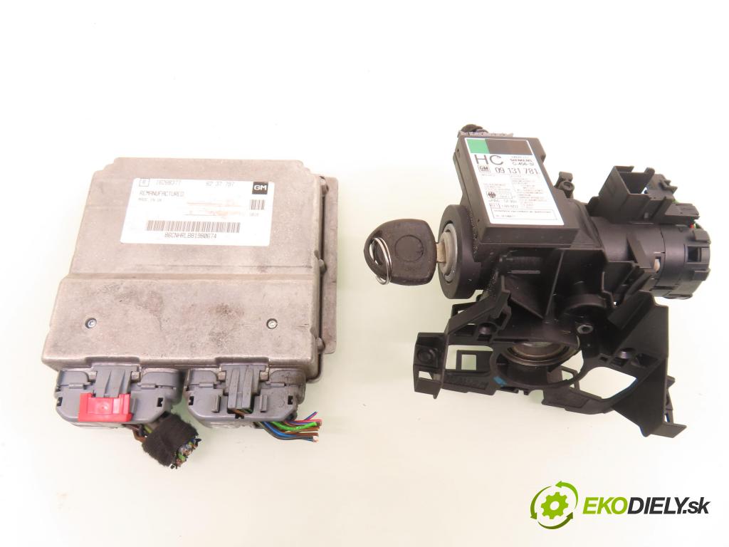 OPEL ASTRA G liftback (T98) HB 2002 74,00 1.6 16V - C 16 SEL 1598,00 spinačka / imobilizéra IMMO / Riadiaca jednotka 16268377 ; 6237797