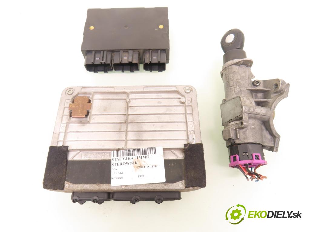VW GOLF IV (1J1) HB 1999 74,00 1.6 - AKL 1595,00 spinačka / imobilizéra IMMO / Riadiaca jednotka 06A906019 ; 5WP419003 ; 1C0962258E