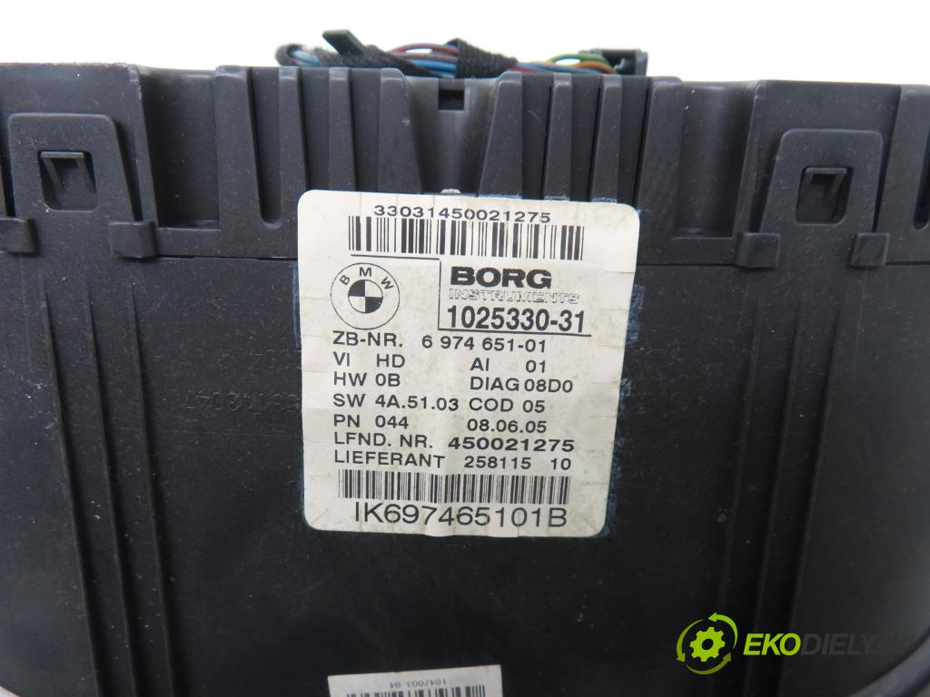 BMW 3 (E90) SEDAN 2005 95,00 318 i 129 - N46 B20 B 1995,00 prístrojovka elektrický 102533031