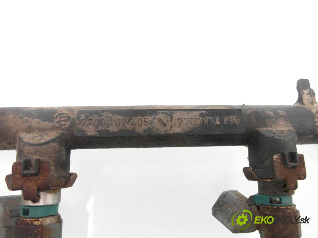 RENAULT LAGUNA I Grandtour (K56_) KOMBI 2000 88,00 1.8 16V 120 - F4P 760 1783,00 lišta vstřikovací 7700107405 ; 7700112777 (Vstřikovací lišta)