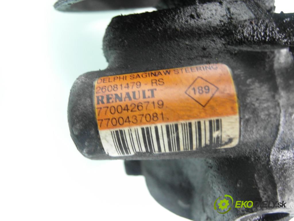 RENAULT VEL SATIS (BJ0_) HB 2004 120,00 2.0 16V Turbo (BJ0K) - F4R 763 1998,00 Pumpa servočerpadlo 7700426719 ; 7700437081 ; 26081479RS (Servočerpadlo)