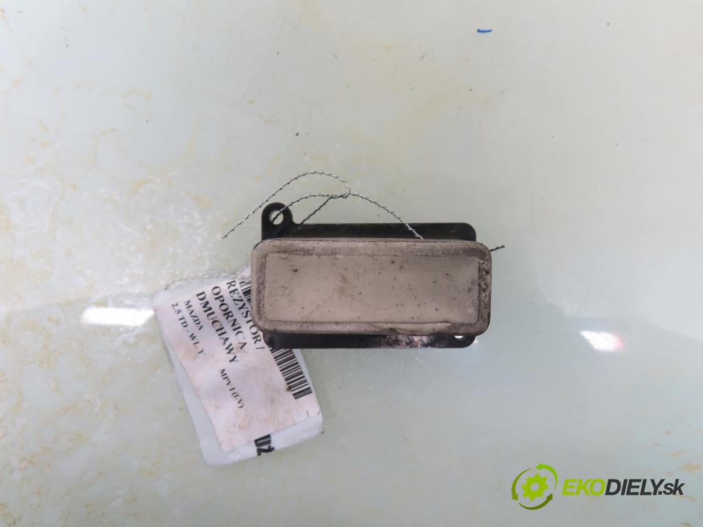 MAZDA MPV I (LV) MINIVAN 1998 85,00 2.5 TD - WL-T 2500,00 rezistor / reostat kúrenia