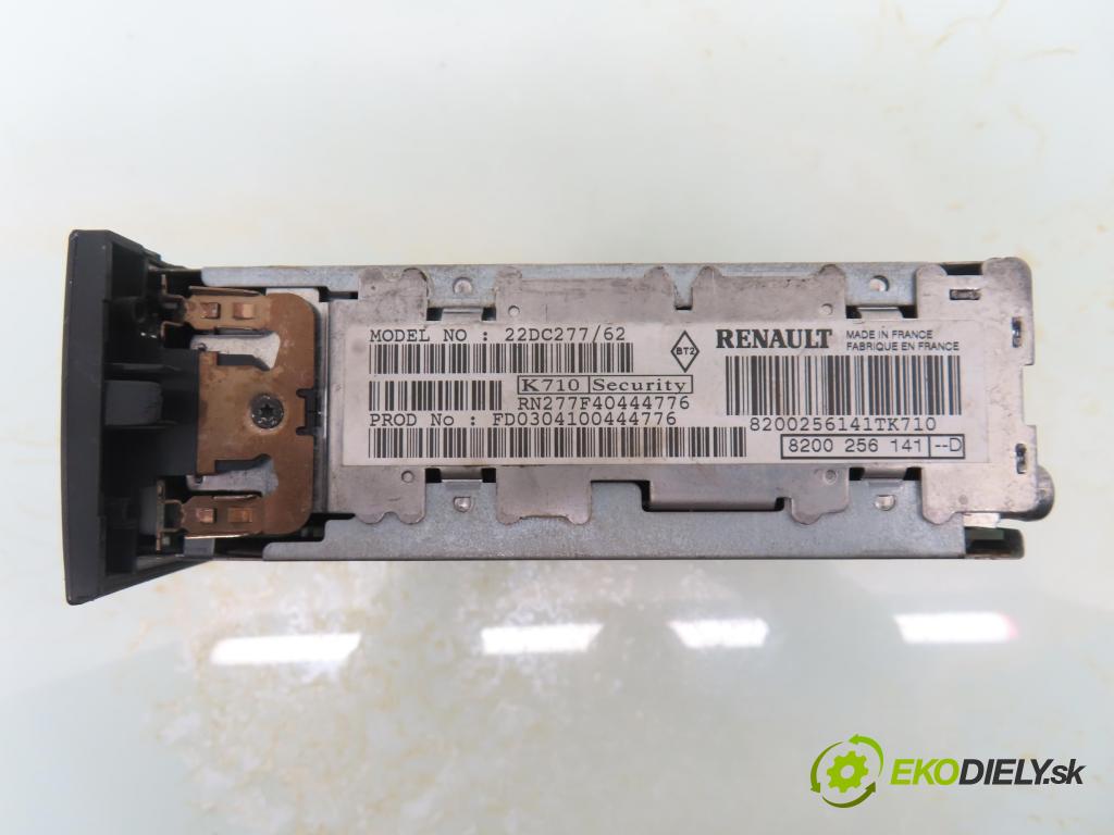 RENAULT SCENIC II (JM0/1_) MINIVAN 2003 83,00 1.6 (JM0C, JM0J, JM1B) - K4M 782 1598,00 RADIO CD 8200256141D ; 8200256141TK710