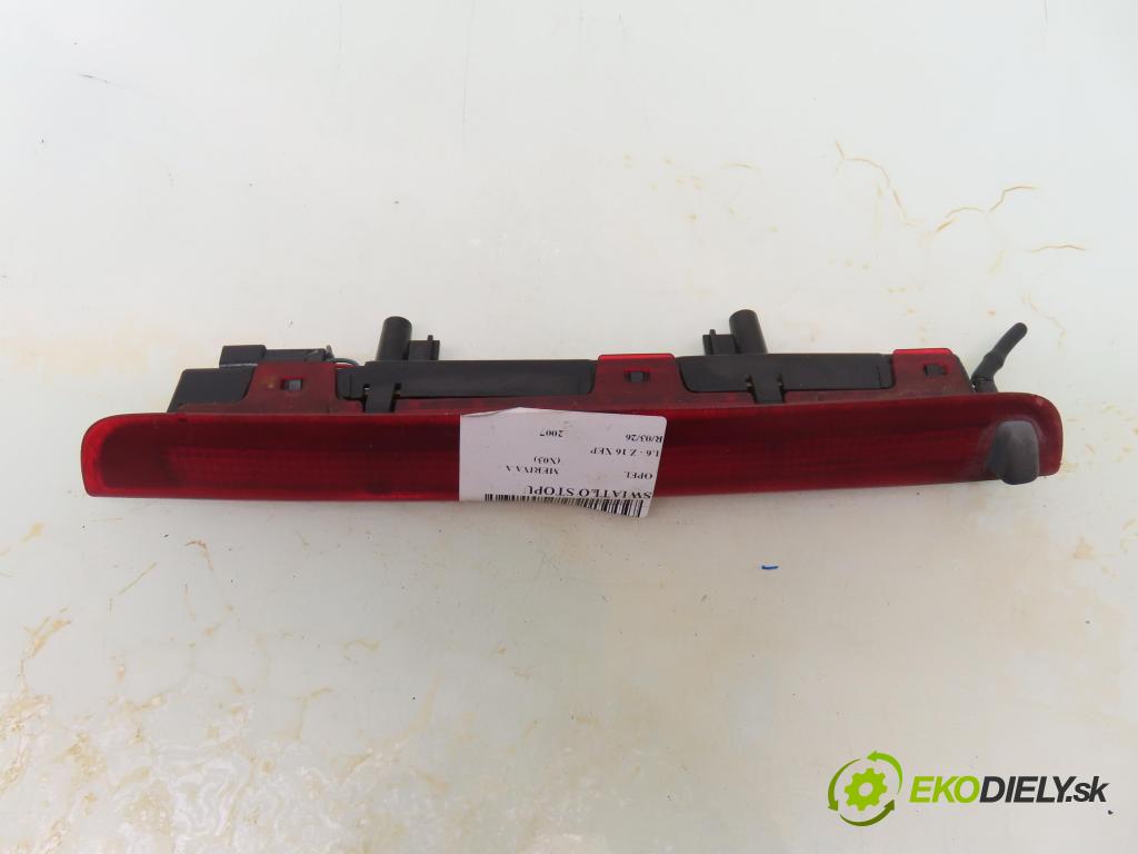 OPEL MERIVA A nadwozie wielkoprzestrzenne (MPV) (X03) MINIVAN 2007 77,00 1.6 16V 105 - Z 16 XEP 1598,00 svetlo bŕzd 13179989 ; 644160657