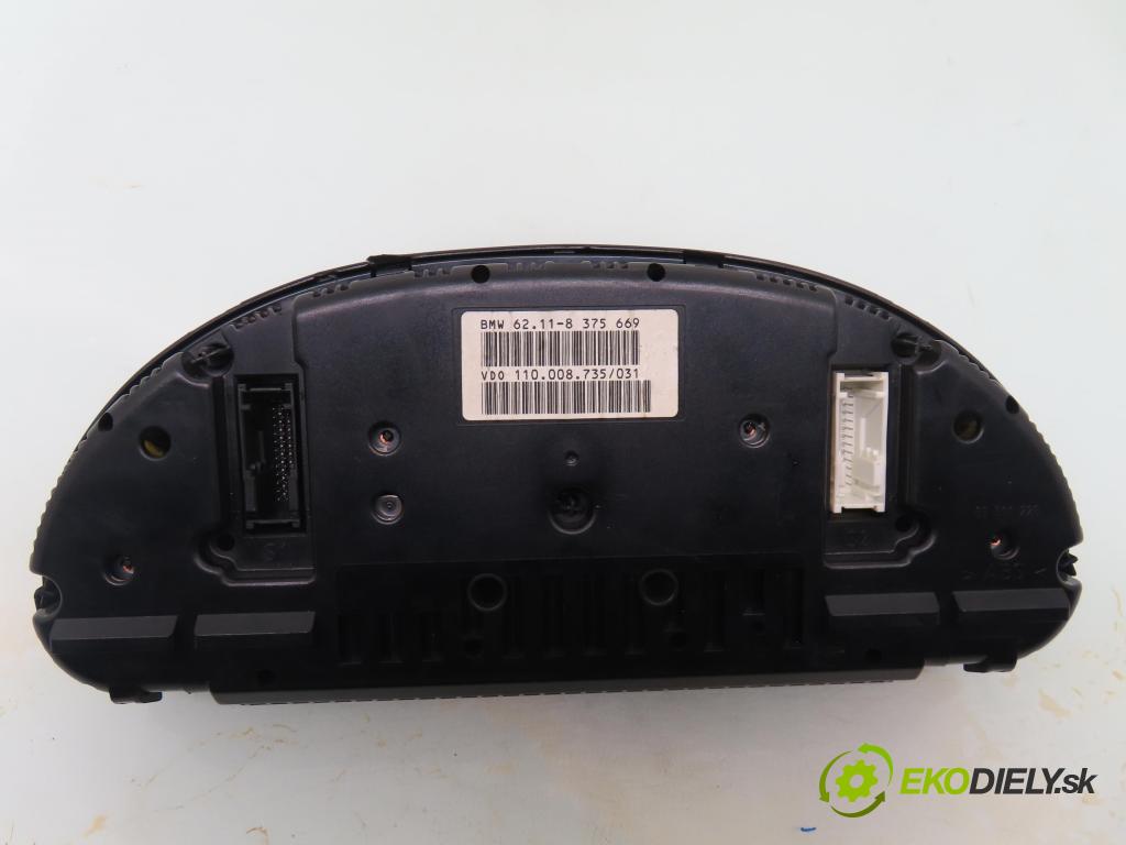 BMW 5 (E39) SEDAN 1997 110,00 520 i 150 - M52 B20 (206S3) 1991,00 Prístrojovka elektrický 8375669 ; 110008735031