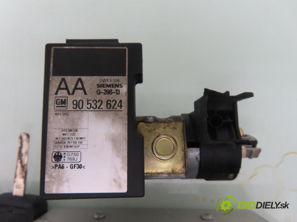 OPEL VECTRA B (J96) SEDAN 1997 74,00 1.6 16V 100 1598,00 spinačka / imobilizéra IMMO / Riadiaca jednotka 16202319 ; 90532624 ; 26037948