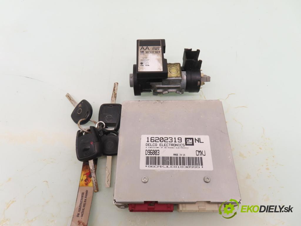 OPEL VECTRA B (J96) SEDAN 1997 74,00 1.6 16V 100 1598,00 spinačka / imobilizéra IMMO / Riadiaca jednotka 16202319 ; 90532624 ; 26037948
