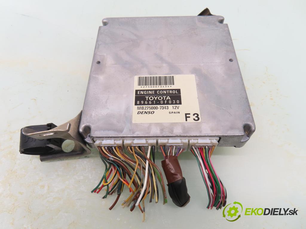 TOYOTA COROLLA Verso (_E12_) MINIVAN 2004 99,00 1.8 VVT-i 135 (ZZE122_) - 1ZZ-FE 1794,00 Riadiaca jednotka Motor 896610F030 ; MB2750007343