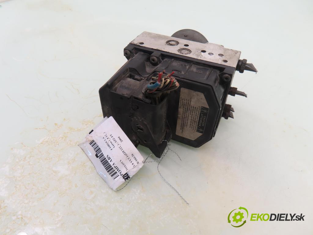 TOYOTA COROLLA Verso (_E12_) MINIVAN 2004 99,00 1.8 VVT-i 135 (ZZE122_) - 1ZZ-FE 1794,00 Pumpa ABS 0265225284 ; 0265950130 ; 895410F010 (Pumpa ABS)