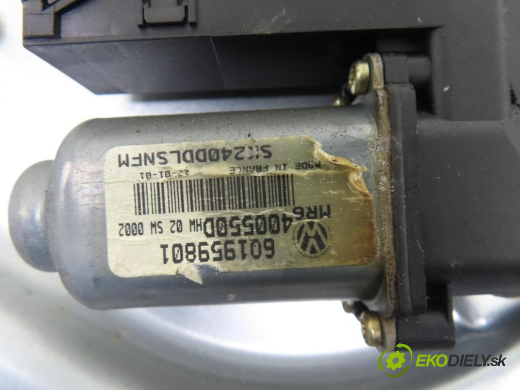 SKODA FABIA I Combi (6Y5) KOMBI 2001 74,00 1.9 TDI - ATD 1896,00 Mechanizmus okien 601959801 ; 6Y1837757J