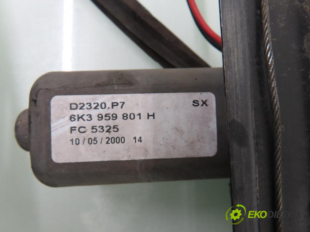 SEAT IBIZA III (6L1) HB 2004 74,00 1.9 TDI - ATD 1896,00 Mechanizmus okien 6K3959801H