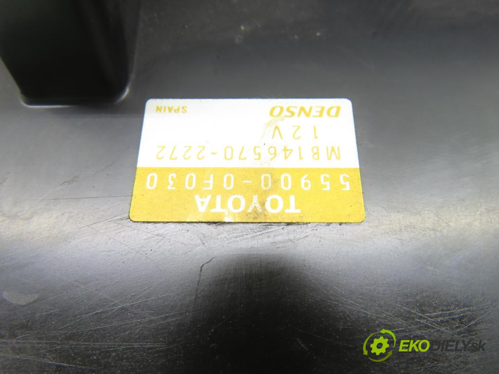 TOYOTA COROLLA Verso (_E12_) MINIVAN 2004 99,00 1.8 VVT-i 135 (ZZE122_) - 1ZZ-FE 1794,00 Panel topení KLIMATRONIK 559000F030