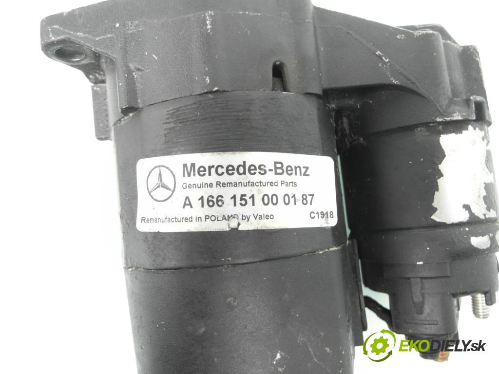 MERCEDES-BENZ VANEO (414) MINIVAN 2002 75,00 1.6 (414.700) - M 166.961 1598,00 Štartér A1661510001 (Štartér)