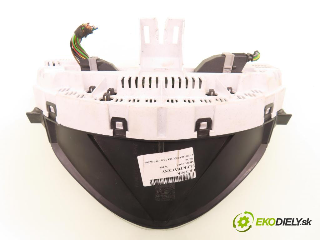 MERCEDES-BENZ KLASA A (W168) HB 2001 75,00 1.6 102 A 160  M 166.960 1598,00 prístrojovka elektrický A1685408811