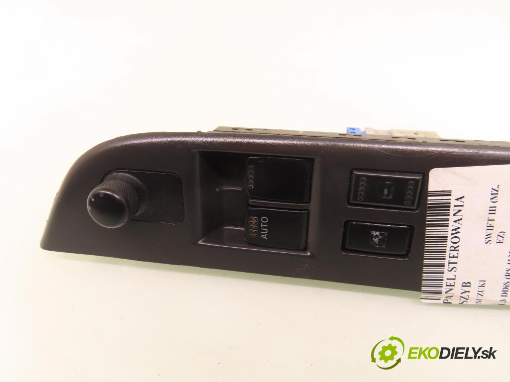 SUZUKI SWIFT III (MZ, EZ) HB 2007 55,00 1.3 DDiS (RS 413D) - D13A 1248,00 Panel ovládania okien 8376262J11