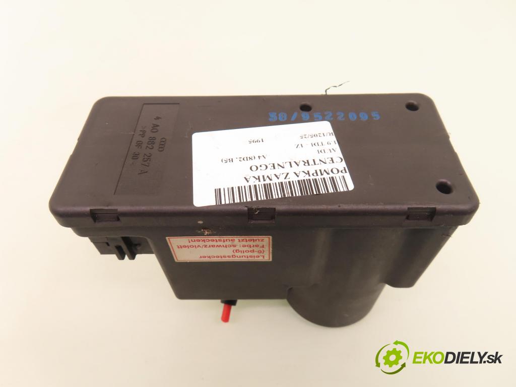 AUDI A4 (8D2, B5) SEDAN 1995 66,00 1.9 TDI - 1Z 1896,00 pumpa zámku centrálneho 4A0862257A