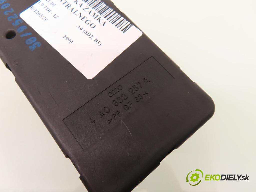 AUDI A4 (8D2, B5) SEDAN 1995 66,00 1.9 TDI - 1Z 1896,00 pumpa zámku centrálneho 4A0862257A