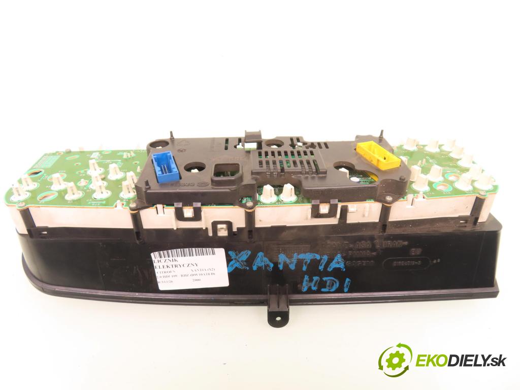 CITROEN XANTIA (X2) LIFTBACK 2000 81,00 2.0 HDI 109 - RHZ (DW10ATED) 1997,00 Prístrojovka elektrický 216243195