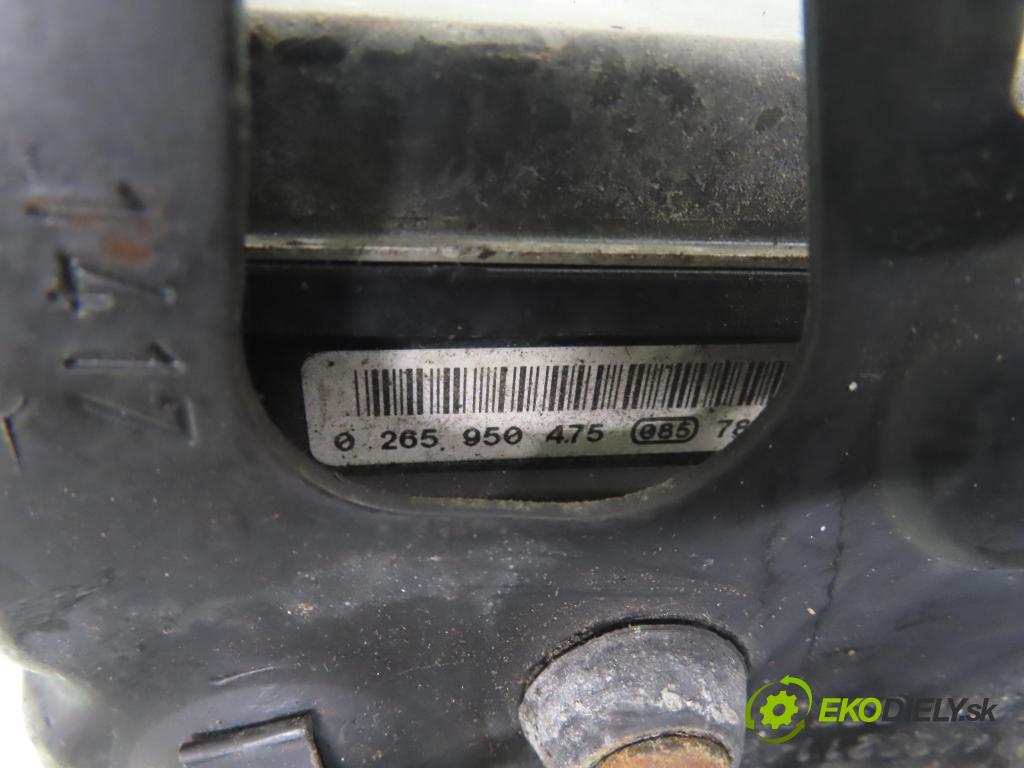 OPEL MERIVA A nadwozie wielkoprzestrzenne (MPV) (X03) MINIVAN 2007 77,00 1.6 16V 105 - Z 16 XEP 1598,00 pumpa ABS 0265234339 ; 13212935 ; 0265950475 (Pumpa ABS)