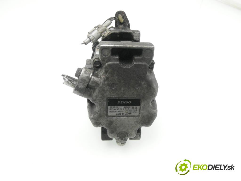 TOYOTA YARIS (_P1_) HB 2002 50,00 1.0 VVT- i 68 - 1SZ-FE 998,00 KOMPRESOR: klimatizace 4472206254 (Kompresor klimatizace)