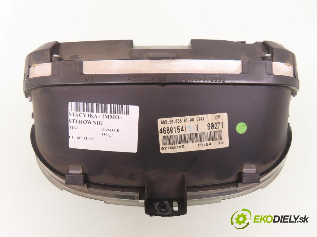 FIAT PANDA (169_) HB 2005 40,00 1.1 54 - 187 A1.000 1108,00 spinačka / imobilizéra IMMO / Riadiaca jednotka 55196259 ; 51740048 ; 00468453610
