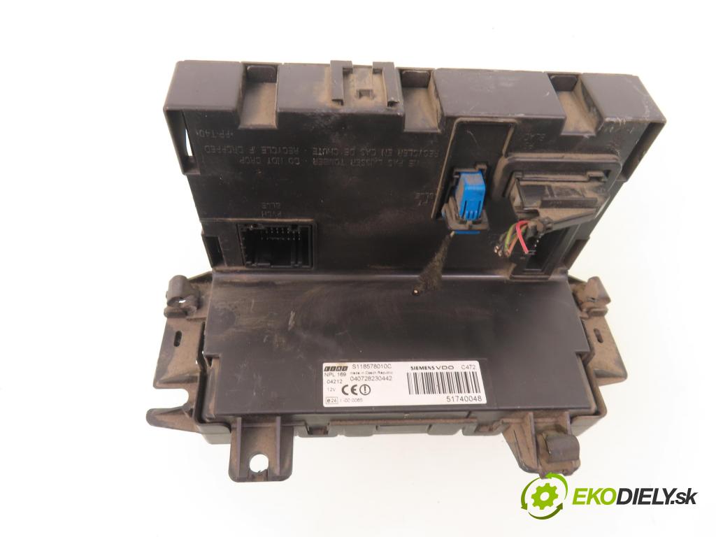 FIAT PANDA (169_) HB 2005 40,00 1.1 54 - 187 A1.000 1108,00 spinačka / imobilizéra IMMO / Riadiaca jednotka 55196259 ; 51740048 ; 00468453610