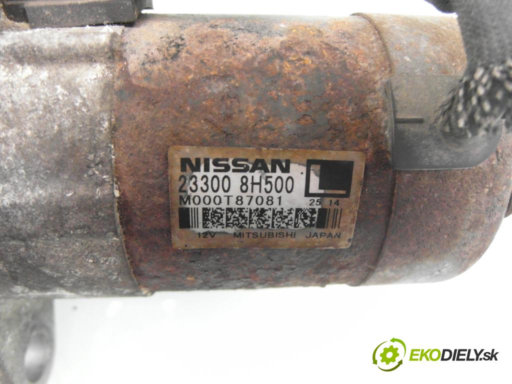 NISSAN PRIMERA (P12) LIFTBACK 2003 103,00 2 - QR20DE 1998,00 Štartér 233008H500 ; M000T87081 (Štartér)