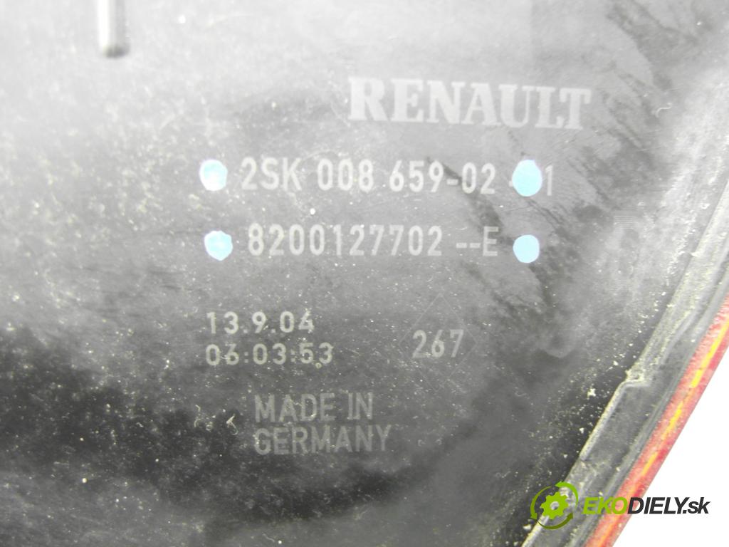 RENAULT SCENIC II (JM0/1_) MINIVAN 2005 74,00 1.5 dCi 101 - K9K 728 1461,00 světlo levé zadní 8200127702E ; 2SK00865902