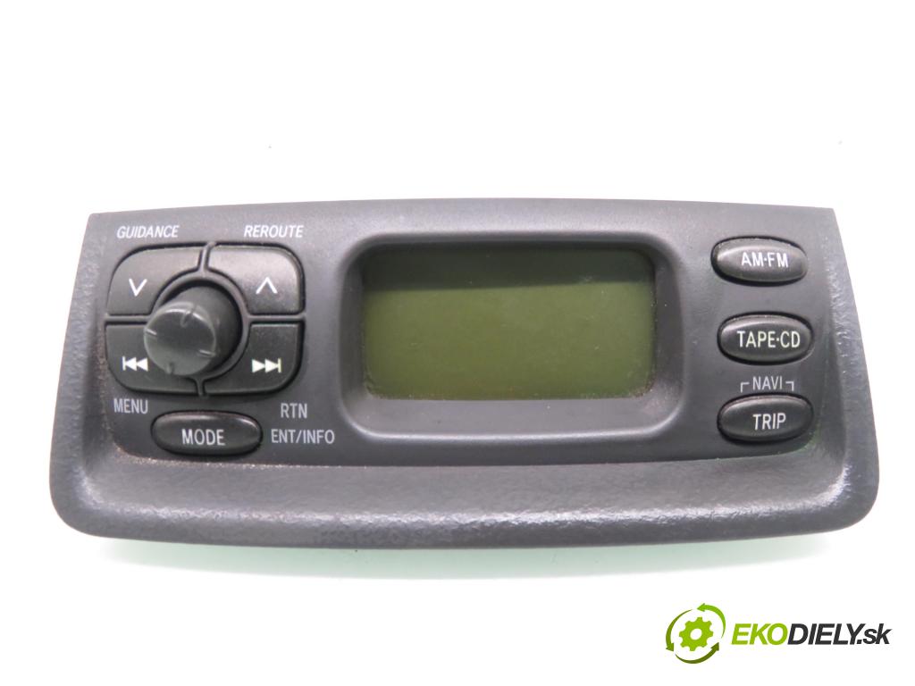 TOYOTA YARIS (_P1_) HB 2000 50,00 1.0 VVT- i 68 - 1SZ-FE 998,00 RADIO 861200D020 ; 8611052021B0 ; TF0411