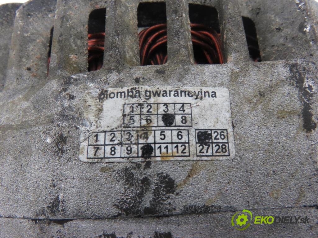 FIAT STILO Multi Wagon (192_) KOMBI 2005 85,00 1.9 JTD - 192 A1.000 1910,00 Alternátor  (Alternátor)