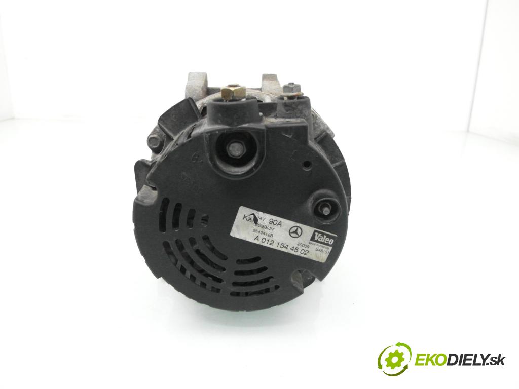 MERCEDES-BENZ KLASA A (W168) HB 1998 55,00 A 160 CDI 75 - OM 668.940 1689,00 Alternátor A0121544502 (Alternátor)