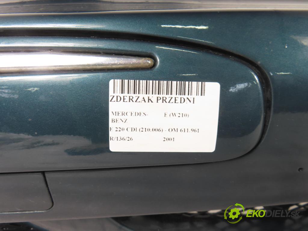 MERCEDES-BENZ KLASA E (W210) SEDAN 2001 105,00 2.2 CDI 143 - OM 611.961 2148,00 nárazník přední část