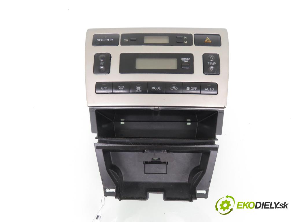 TOYOTA COROLLA (_E12_) HB 2003 81,00 1.6 VVT-i (ZZE121_) - 3ZZ-FE 1598,00 Panel kúrenia KLIMATIZACE: 8865013030 ; 1773005812