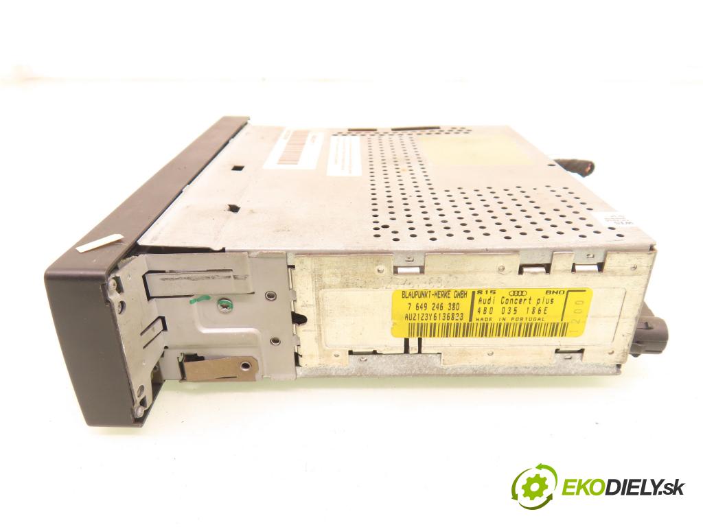 AUDI A6 (4B2, C5) SEDAN 1997 121,00 2.4 V6 165 - ALF 2393,00 RADIO CD 4B0035186E