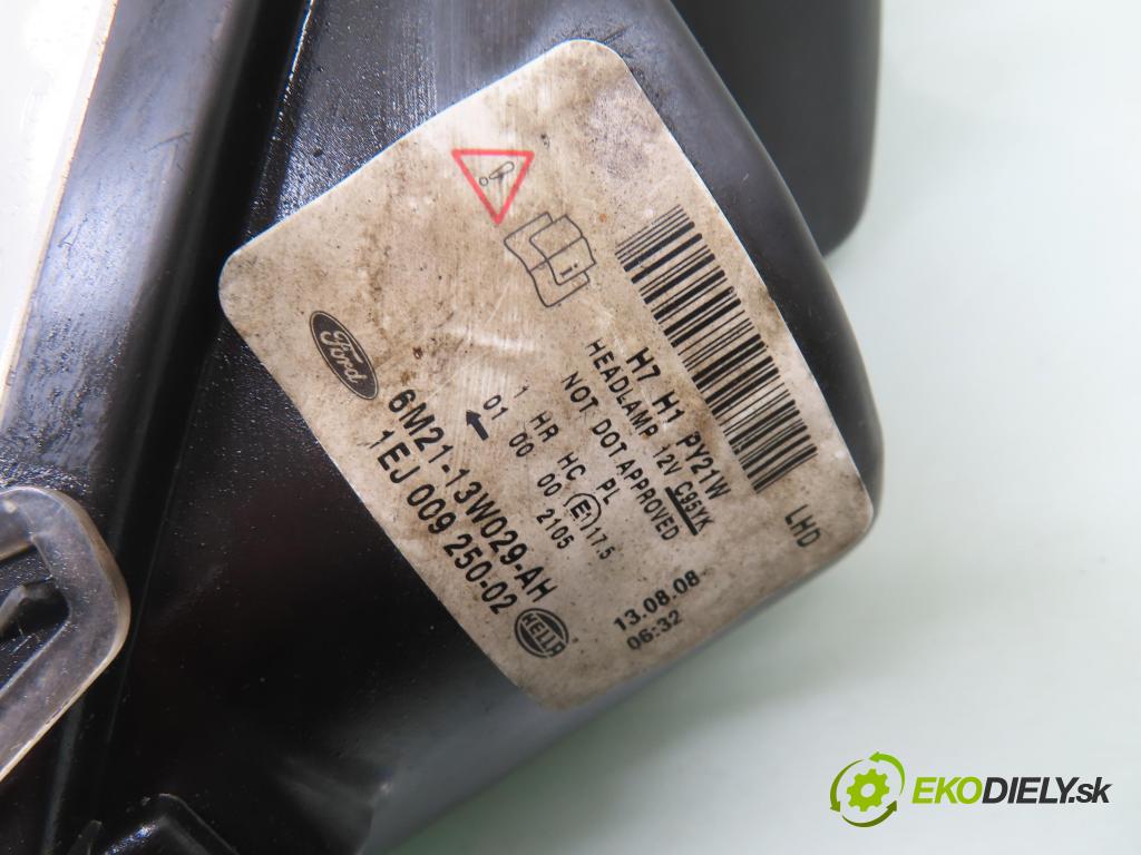 FORD S-MAX (WA6) MINIVAN 2008 103,00 2.0 TDCi - QXWB 1997,00 světlo PP 6M2113W029AH ; 1EJ00925002