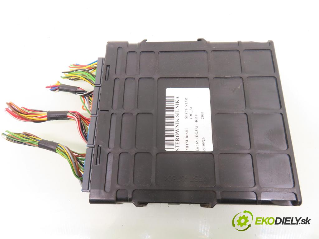 MITSUBISHI SPACE STAR nadwozie wielkoprzestrzenne (MPV) (DG_A) HB 2003 72,00 1.6 16V (DG3A) 98 - 4G18 1584,00 řídící jednotka motora MR578041
