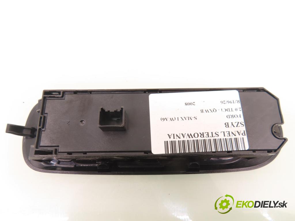 FORD S-MAX (WA6) MINIVAN 2008 103,00 2.0 TDCi - QXWB 1997,00 Panel ovládania okien 7S7T14A132AB