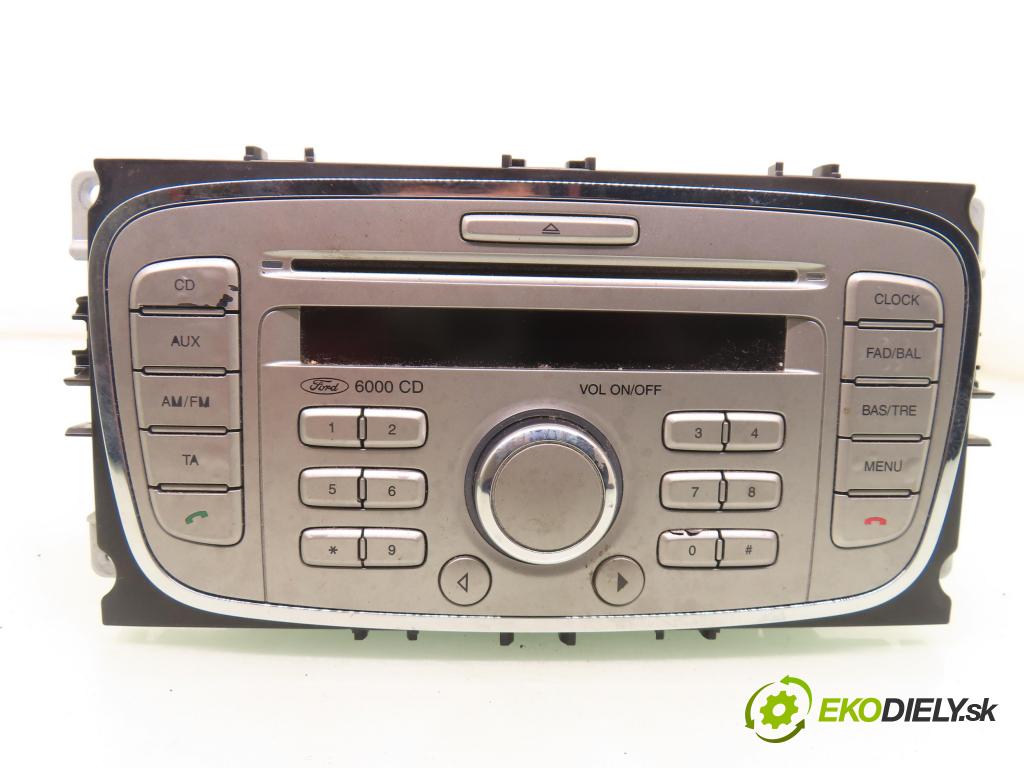 FORD S-MAX (WA6) MINIVAN 2008 103,00 2.0 TDCi - QXWB 1997,00 RADIO CD 8S7T18C815AA