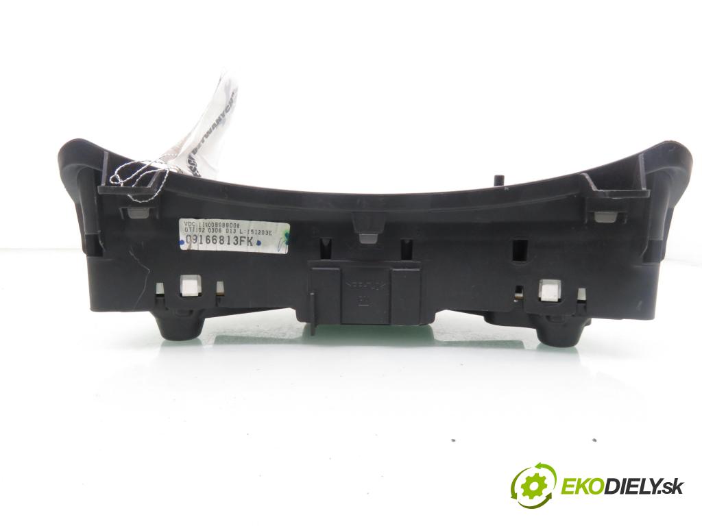 OPEL CORSA C (X01) HB 2002 44,00 1 - Z 10 XEP 998,00 spinačka / imobilizéra IMMO / Riadiaca jednotka 0261207960 ; 55350551 ; 24467902