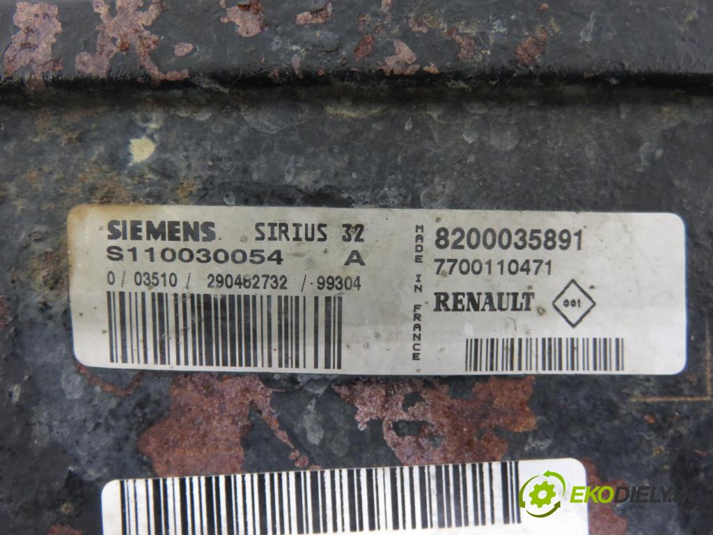 RENAULT MEGANE I (BA0/1_) LIFTBACK 1999 79,00 1.6 16V 107 - K4M 708 1598,00 spinačka / imobilizéra IMMO / Riadiaca jednotka 8200035891 ; 7700110471 ; 8200029340