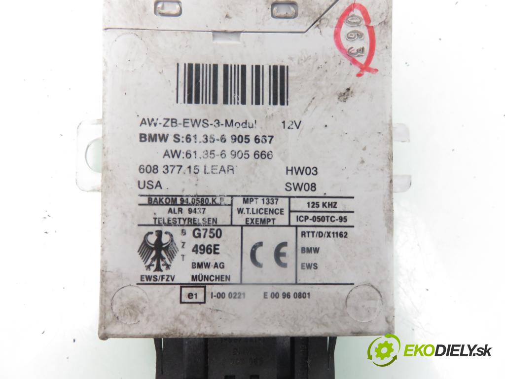 BMW 3 (E46) SEDAN 2001 105,00 318 i - N42 B20 A 1995,00 spinačka / imobilizéra IMMO / Riadiaca jednotka 0261209007 ; 7508292 ; 7516809