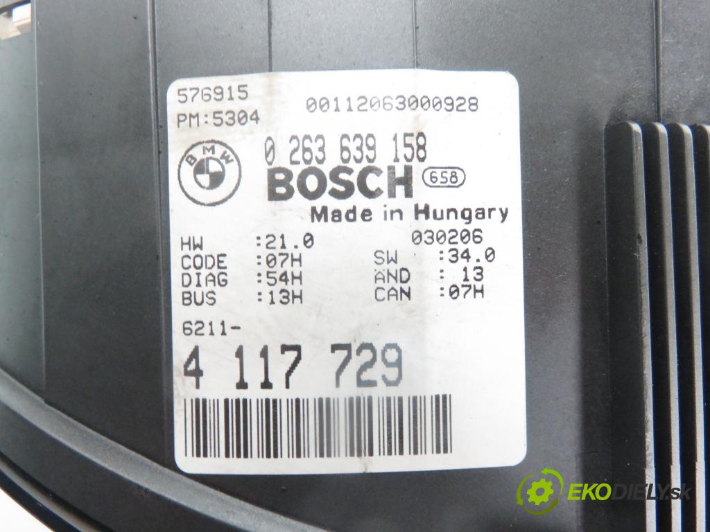 BMW 3 (E46) SEDAN 2001 105,00 318 i - N42 B20 A 1995,00 spinačka / imobilizéra IMMO / Riadiaca jednotka 0261209007 ; 7508292 ; 7516809