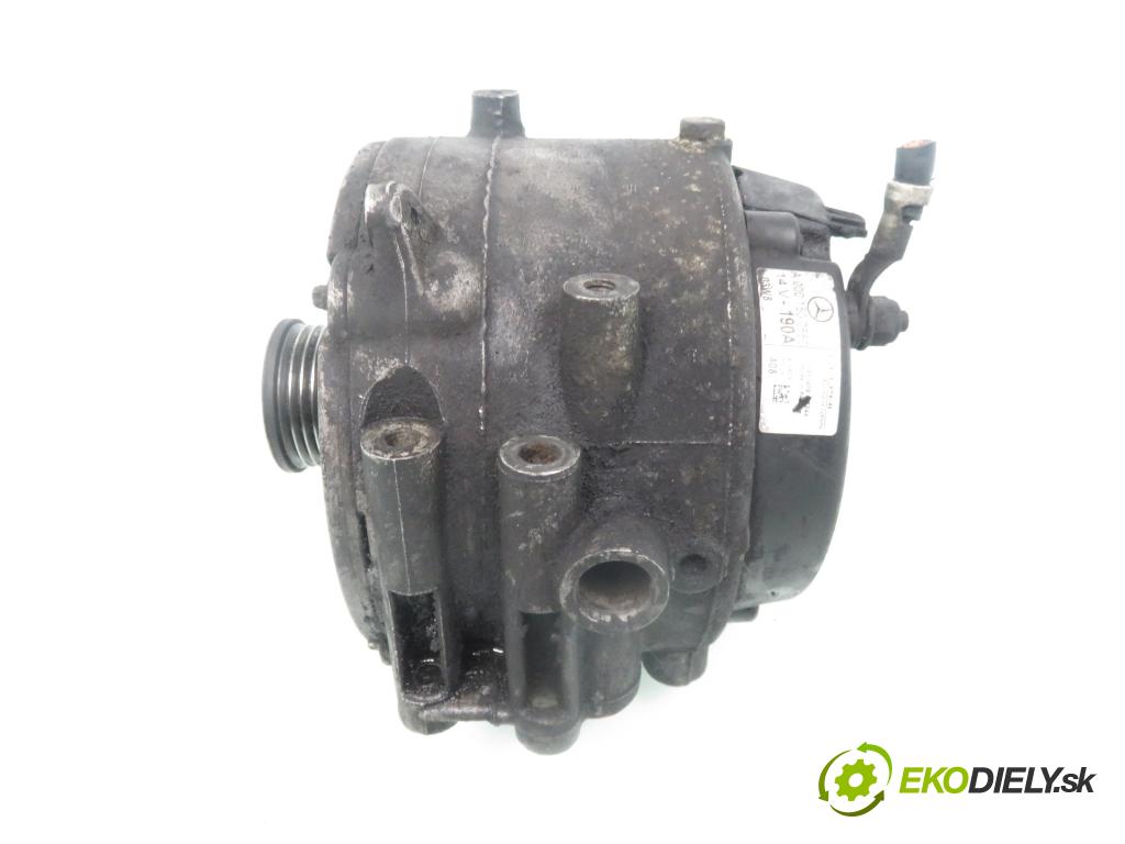 MERCEDES-BENZ KLASA E (W210) SEDAN 2001 105,00 2.2 CDI 143 - OM 611.961 2148,00 Alternátor A0001502550 ; 10480408 (Alternátor)