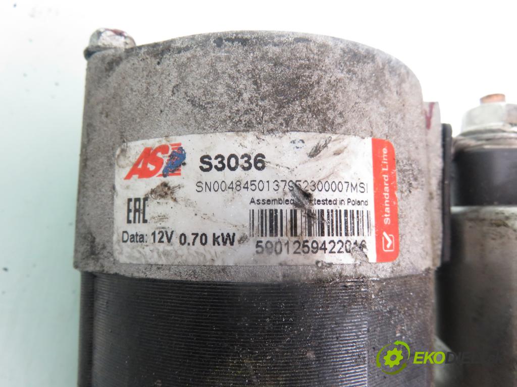 NISSAN ALMERA II (N16) HB 2002 77,00 1.5 - GA15DE 1498,00 Štartér S3036 (Štartér)