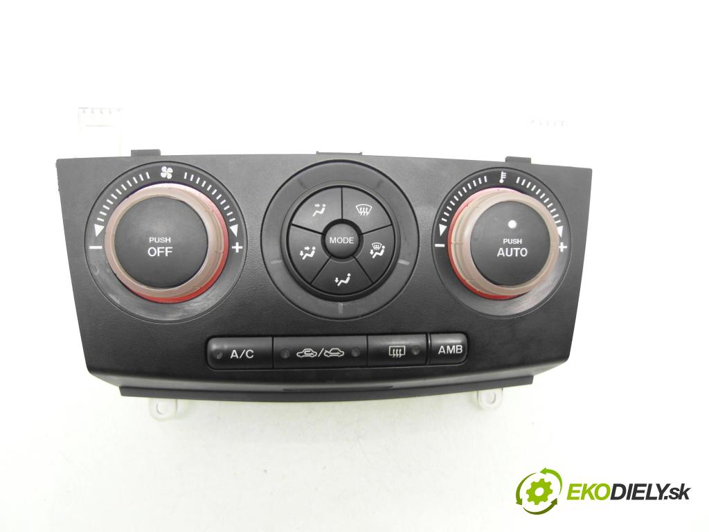 MAZDA 3 (BK) HB 2004 77,00 1.6 - B6ZE 1598,00 Panel kúrenia KLIMATIZACE: K1900BP4M