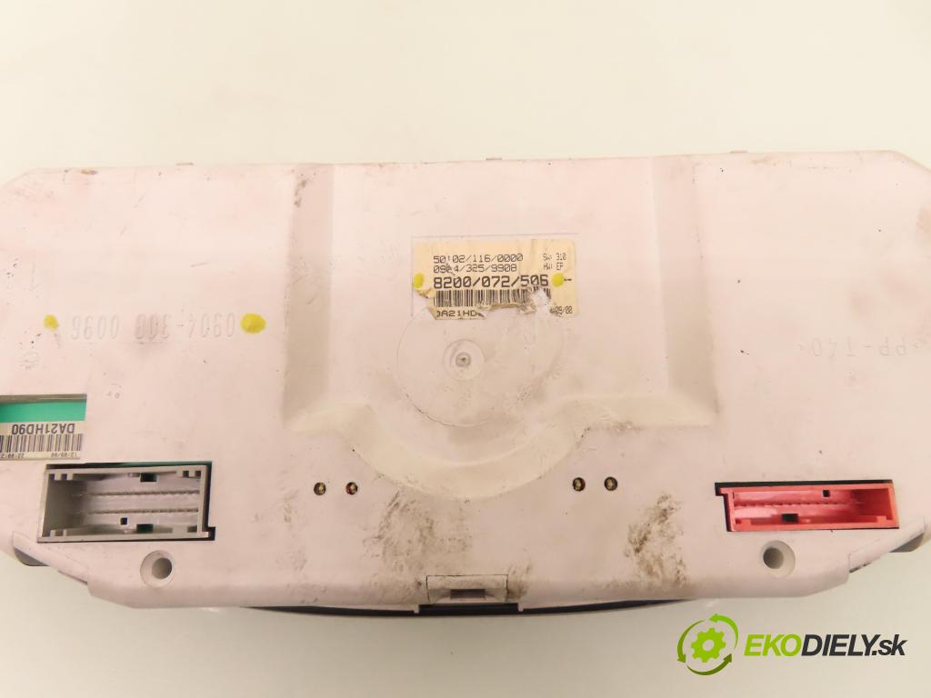 RENAULT CLIO II (BB_, CB_) HB 1999 43,00 1.2 8V 58 1149,00 spinačka / imobilizéra IMMO / Riadiaca jednotka 7700115160 ; 7700113511 ; 21656613