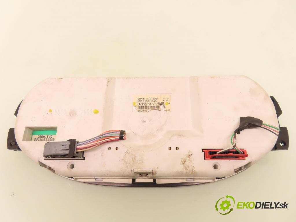 RENAULT CLIO II (BB_, CB_) HB 1999 43,00 1.2 8V 58 1149,00 spinačka / imobilizéra IMMO / Riadiaca jednotka 7700115160 ; 7700113511 ; 21656613