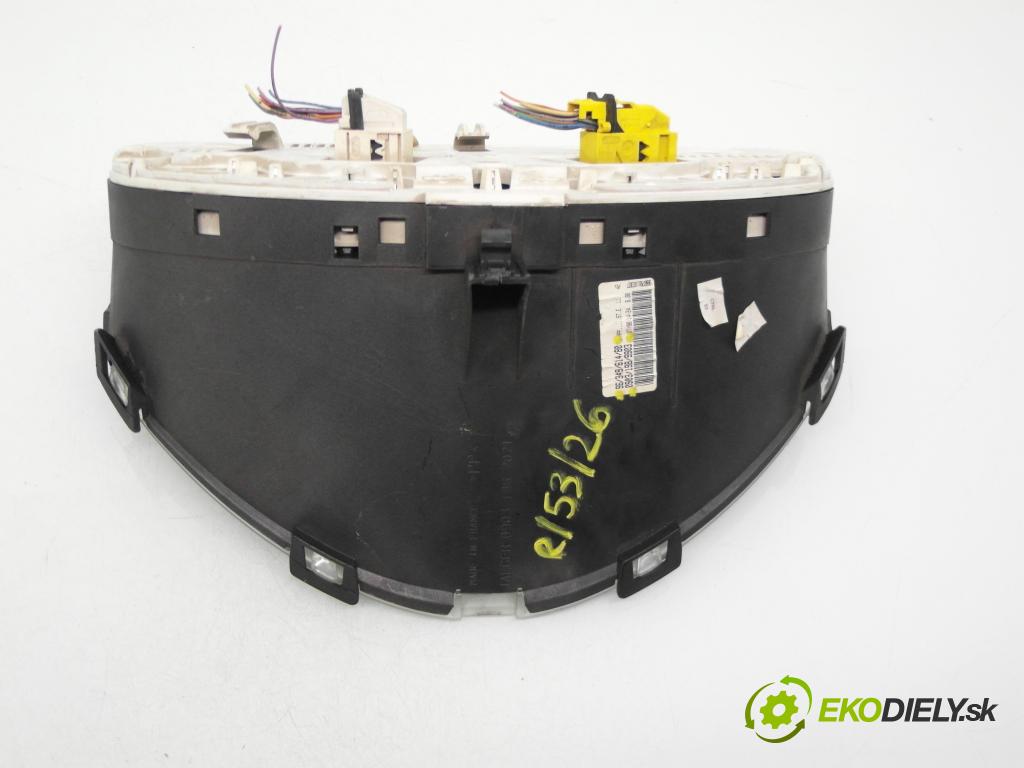 PEUGEOT 206 liftback (2A/C) HB 2001 55,00 1.4 75 - KFW 1360,00 Prístrojovka elektrický 9634961480 ; 09031989903