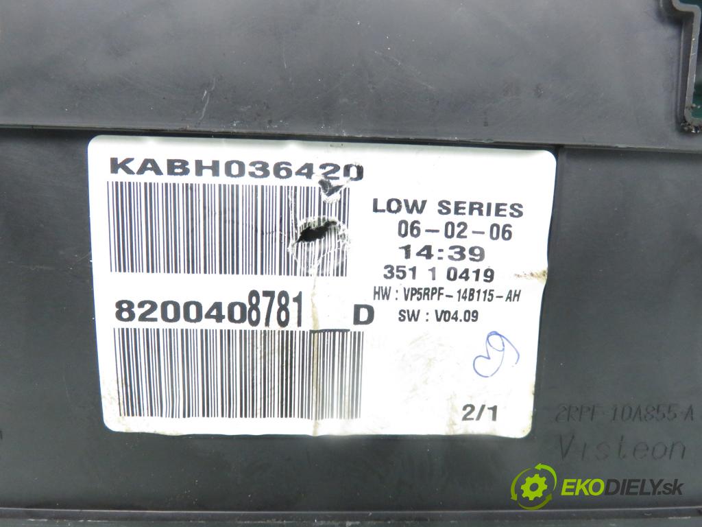 RENAULT MEGANE II sedan (LM0/1_) SEDAN 2006 82,00 1.6 - K4M 812 1598,00 spinačka / imobilizéra IMMO / Riadiaca jednotka 8200509516 ; 8200509552 ; 8200125077